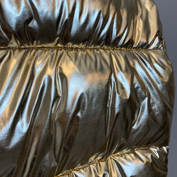COPY - Lovers + Friends Ripley Puffer in Gold - Picture 8 of 8